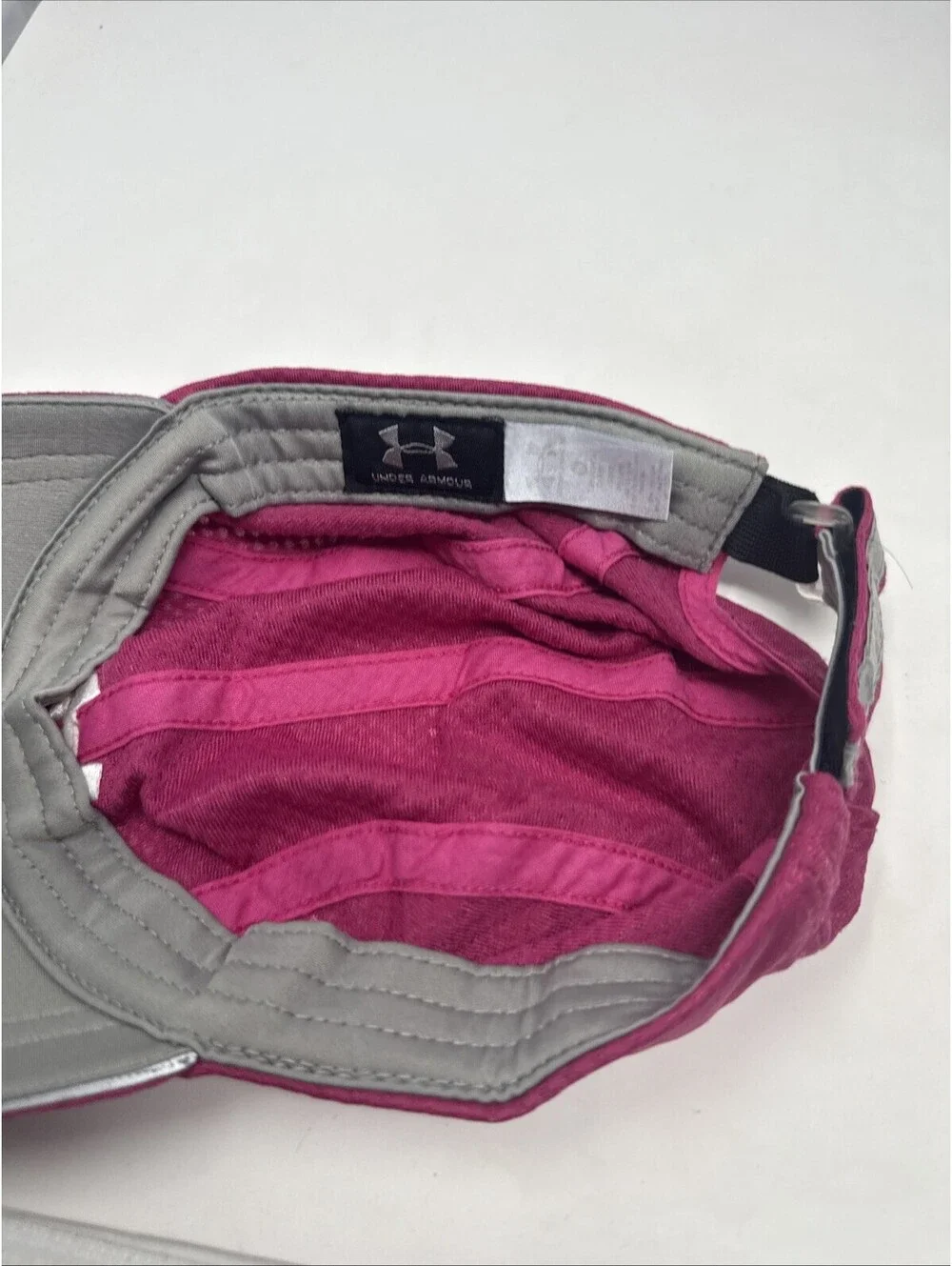Pink Under Armour Athletic Hat Size Medium